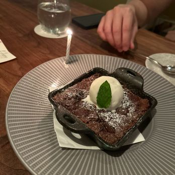 Kata Robata - Chocolate bread pudding - Sushi Bars Near Me - Houston, Texas