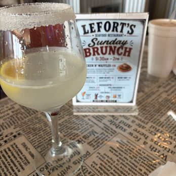 Lefort’s Seafood Restaurant - Lemon drop - Seafood Near Me - Marrero, Louisiana