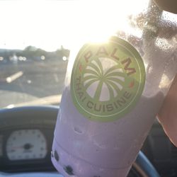 Taro blended boba !! Soooooo good!!