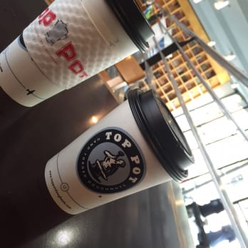Top Pot Doughnuts - Their lattes sure are tasty! - Bakeries Near Me - Seattle, Washington Top Pot Doughnuts - Their lattes sure are tasty! - Bakeries Near Me - Seattle, Washington