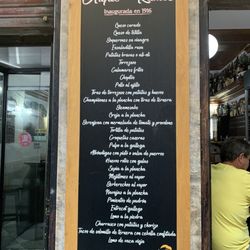 Alipio Ramos - Tapas Menu