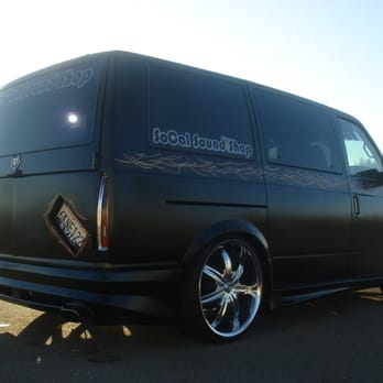 Fine Design By Craiger - SoCal Sound Shop van (from Rear) - Vehicle Wraps Near Me - Hesperia, California Fine Design By Craiger - SoCal Sound Shop van (from Rear) - Vehicle Wraps Near Me - Hesperia, California