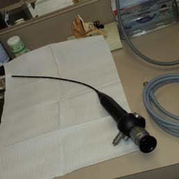 Laryngoscopy and nasal endoscopy scope Laryngoscopy and nasal endoscopy scope
