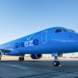 Breeze Airways - A typical Breeze Airline plane...