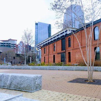 First Ward Park - Google Fiber Building, brick building to the right - Parks Near Me - Charlotte, North Carolina First Ward Park - Google Fiber Building, brick building to the right - Parks Near Me - Charlotte, North Carolina