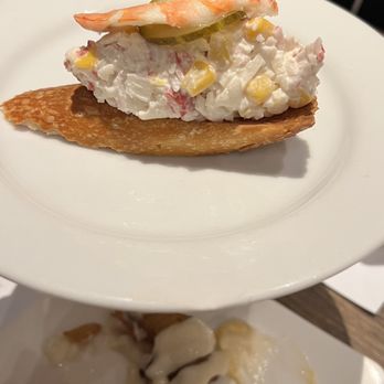 Ciutat Comtal - Crab salad with shrimp - Tapas Bars Near Me - Barcelona, B Ciutat Comtal - Crab salad with shrimp - Tapas Bars Near Me - Barcelona, B