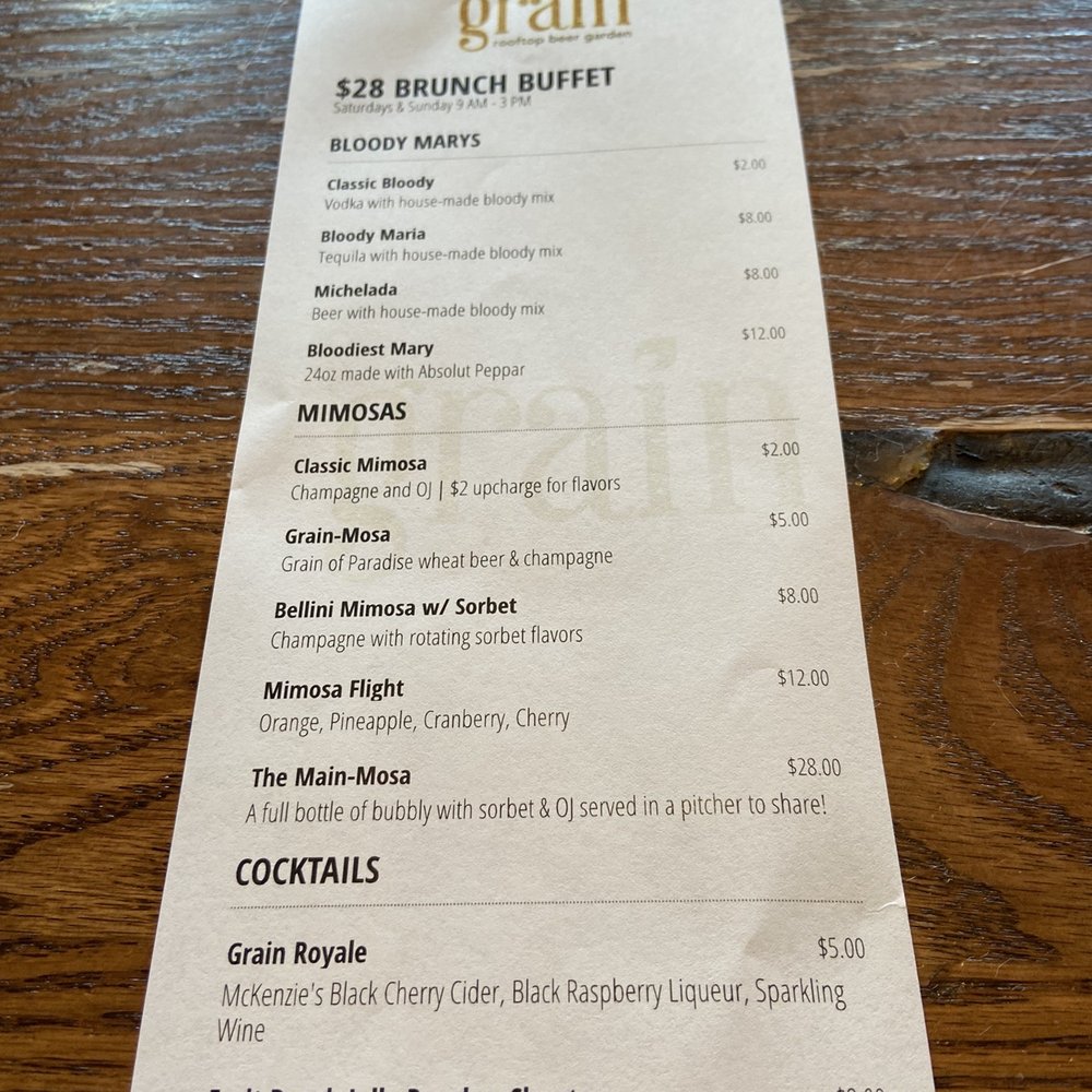 Grain - 8/14/22 Brunch - Beer Gardens Near Me - Norfolk, Virginia