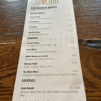 Grain - 8/14/22 Brunch - Beer Gardens Near Me - Norfolk, Virginia Grain - 8/14/22 Brunch - Beer Gardens Near Me - Norfolk, Virginia