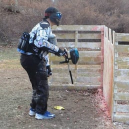 Rec Day at Liberty paintball field(photo taken by sere)(aka cookie monster )