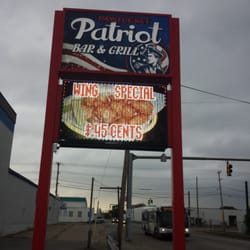 Pawtucket Patriot Bar & Grill - New sign.