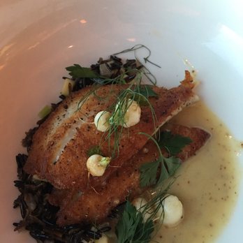 Sierra Mar - Sole in mustard buerre blanc - New American Near Me - Big Sur, California Sierra Mar - Sole in mustard buerre blanc - New American Near Me - Big Sur, California