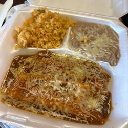 Andale Rapido - Mango Enchiladas