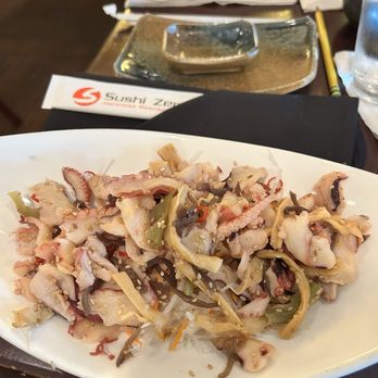 Sushi Zen - Octopus Salad - Sushi Bars Near Me - Brighton, Michigan Sushi Zen - Octopus Salad - Sushi Bars Near Me - Brighton, Michigan