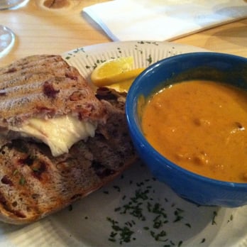 Rebecca's Bistro - Grilled cheese and pumpkin bacon apple soup - Cafes Near Me - Walnut Creek, Ohio