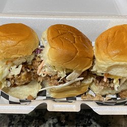 FA SHO BBQ - BBQ Chicken Sliders