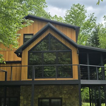 Tri County Home Improvements - New fixed glass windows and cedar siding job - General Contractors Near Me - Ellijay, Georgia Tri County Home Improvements - New fixed glass windows and cedar siding job - General Contractors Near Me - Ellijay, Georgia