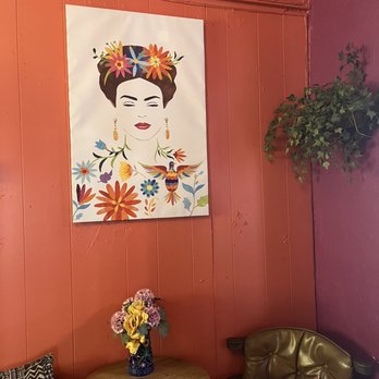 Hope Cafe and Creperie - a woman's face on the wall - Cafes Near Me - Calexico, California Hope Cafe and Creperie - a woman's face on the wall - Cafes Near Me - Calexico, California