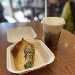 Great Bear Coffee - Greek Artichoke Quiche & Maple Spice Cold Brew