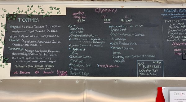 Menu photo 7 Zerio's Cromwell, CT