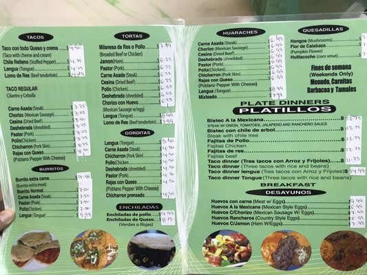 Menu photo 3 Taqueria La Placita -2 Chicago, IL Menu photo 3 Taqueria La Placita -2 Chicago, IL