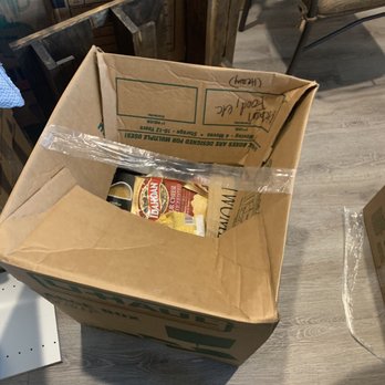 D-Town Movers - Completely caved in box - Movers Near Me - Plano, Texas D-Town Movers - Completely caved in box - Movers Near Me - Plano, Texas