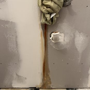 Ice's Handy Man Services - the significant leak behind the vanity that Kevin caused and told us to fix - Handyman Near Me
