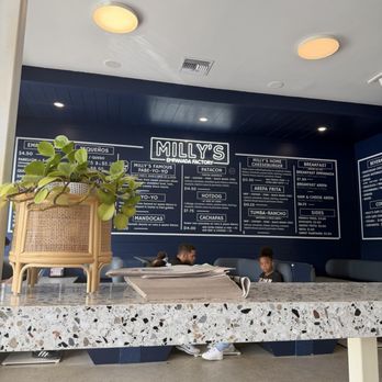 Milly's Empanada Factory - Menu board - Venezuelan Near Me - Miami, Florida