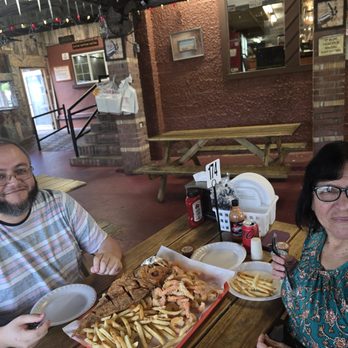 Pier 8 - Ordered 3 lbs shrimp, red snapper and large fries. Plenty of food! - Seafood Markets Near Me - Seabrook, Texas Pier 8 - Ordered 3 lbs shrimp, red snapper and large fries. Plenty of food! - Seafood Markets Near Me - Seabrook, Texas