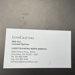LensCrafters - Highly recommend.