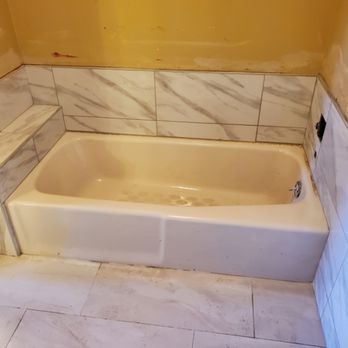 Red Desert Flooring - Beautiful tub surround - Flooring Near Me - Cottonwood, Arizona Red Desert Flooring - Beautiful tub surround - Flooring Near Me - Cottonwood, Arizona