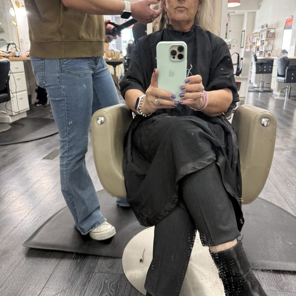 Claire styles my hair so beautifully that I joined the blowout club so I can have my hair done 2 to 3 times a week!