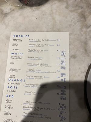 Menu photo 3 Lutèce Washington, DC, DC