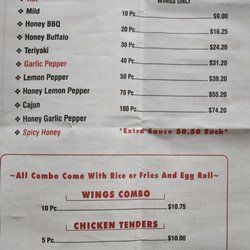Chopsticks Cafe - Menu
