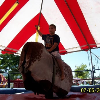 Alameda County Fairgrounds - riding the mechanical bull. - Venues & Event Spaces Near Me - Pleasanton, California Alameda County Fairgrounds - riding the mechanical bull. - Venues & Event Spaces Near Me - Pleasanton, California
