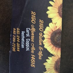 2150 Salon and Spa - Carol - Business card