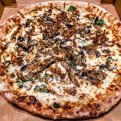 Whole Foods Market - Caramelized Onion, Mushrooms and Spinach Pizza. $19