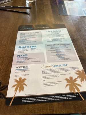 Menu photo 3 Sammy's Beach Bar & Grill Honolulu, HI