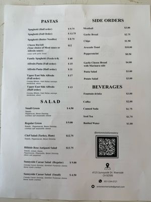 Antone’s Italian Eatery by null