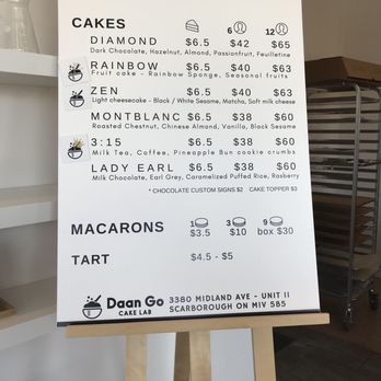 Daan Go Cake Lab - Desserts Near Me - Toronto, Ontario