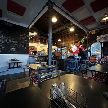 Pancho's Tacos & Tequila - Interior seating - Mexican Near Me - Athens, Georgia