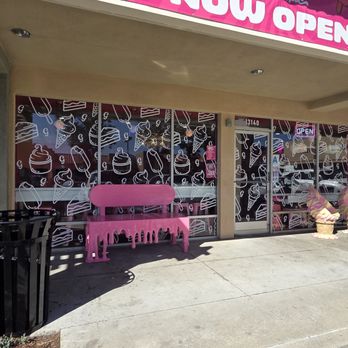 Elite Experience: Gelato Sweetspot - Look how cute those ice cream seating is! - Yelp Events Near Me - Poway, California