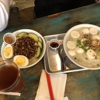 Kopitiam - Nasi Lemak, fish ball soup - Malaysian Near Me - New York, New York