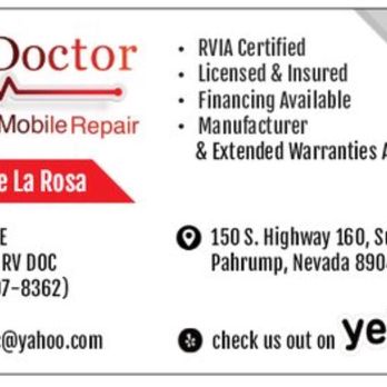 RV Doctor - RV Repair Near Me - Pahrump, Nevada RV Doctor - RV Repair Near Me - Pahrump, Nevada