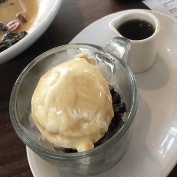 Sixty Vines - devils food cake with caramel gelato and a shot of cold brew - New American Near Me - Nashville, Tennessee Sixty Vines - devils food cake with caramel gelato and a shot of cold brew - New American Near Me - Nashville, Tennessee