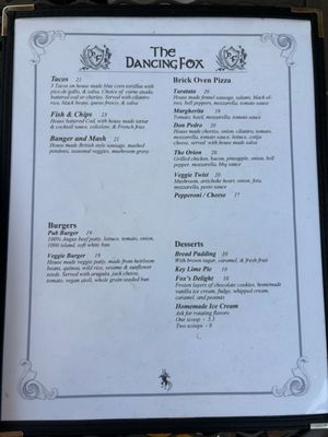 Menu photo 7 The Dancing Fox Winery & Brewery Lodi, CA Menu photo 7 The Dancing Fox Winery & Brewery Lodi, CA