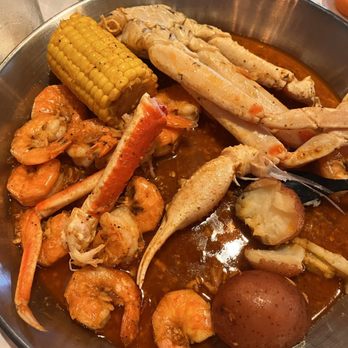 The Juicy Crab Newnan - Shrimp , 1 cluster Snow-crab , corn, and potatoes I already dug in For Your Special - Seafood Near Me - Newnan, Georgia The Juicy Crab Newnan - Shrimp , 1 cluster Snow-crab , corn, and potatoes I already dug in For Your Special - Seafood Near Me - Newnan, Georgia