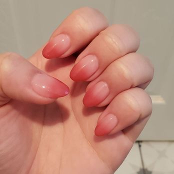 M2 Nail Lounge - Red ombre nails - Nail Salons Near Me - Alhambra , California M2 Nail Lounge - Red ombre nails - Nail Salons Near Me - Alhambra , California