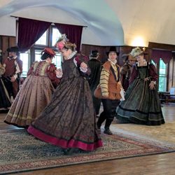 Stronghold Camp & Retreat Center - Court dancing in the Great Hall
