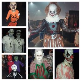 Some cool peeps. IT character was the best! He looked like he just stepped off the movie set, a crowd-favorite for sure!