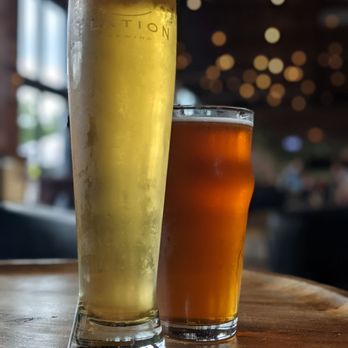 Elation Brewing - German pils and a west coast IPA - Pizza Near Me - Norfolk, Virginia Elation Brewing - German pils and a west coast IPA - Pizza Near Me - Norfolk, Virginia